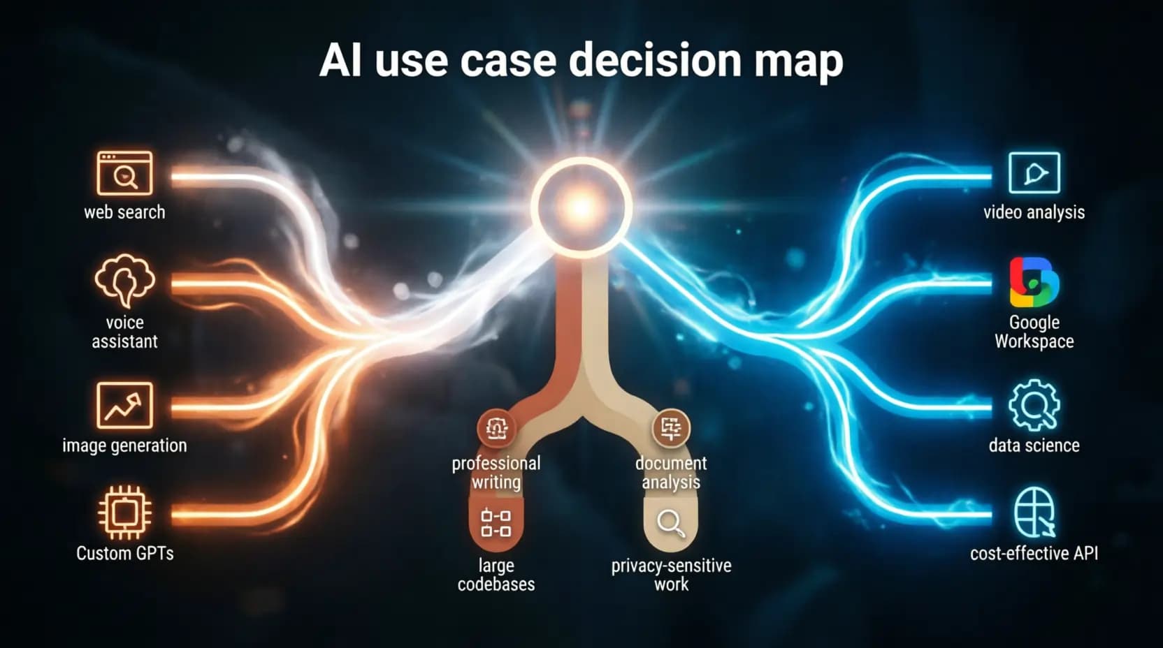 AI privacy comparison — Claude default privacy, ChatGPT enterprise controls, Gemini workspace data handling